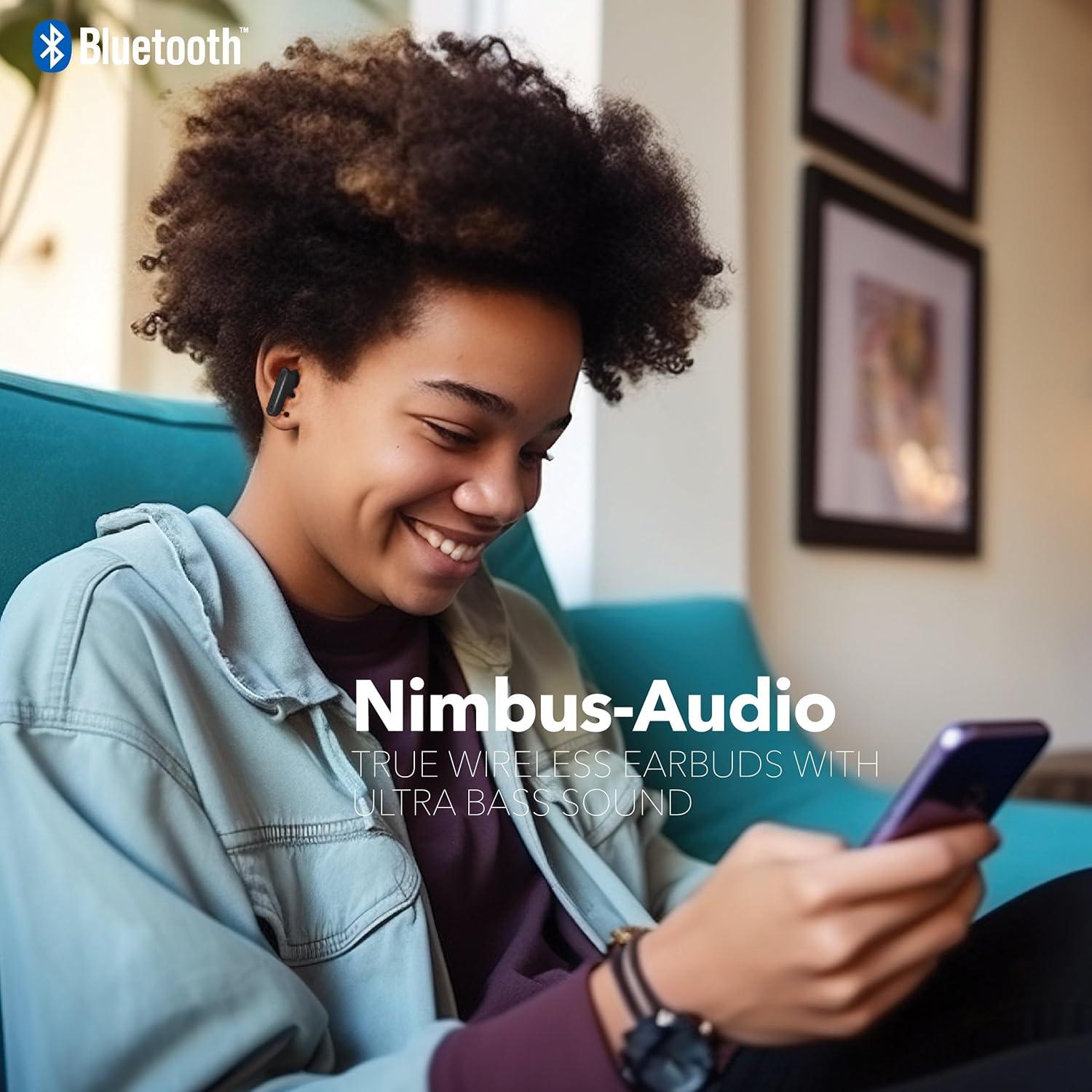 Auriculares Inalámbricos RCA Wave-78, Bluetooth, 20H Batería, Negro