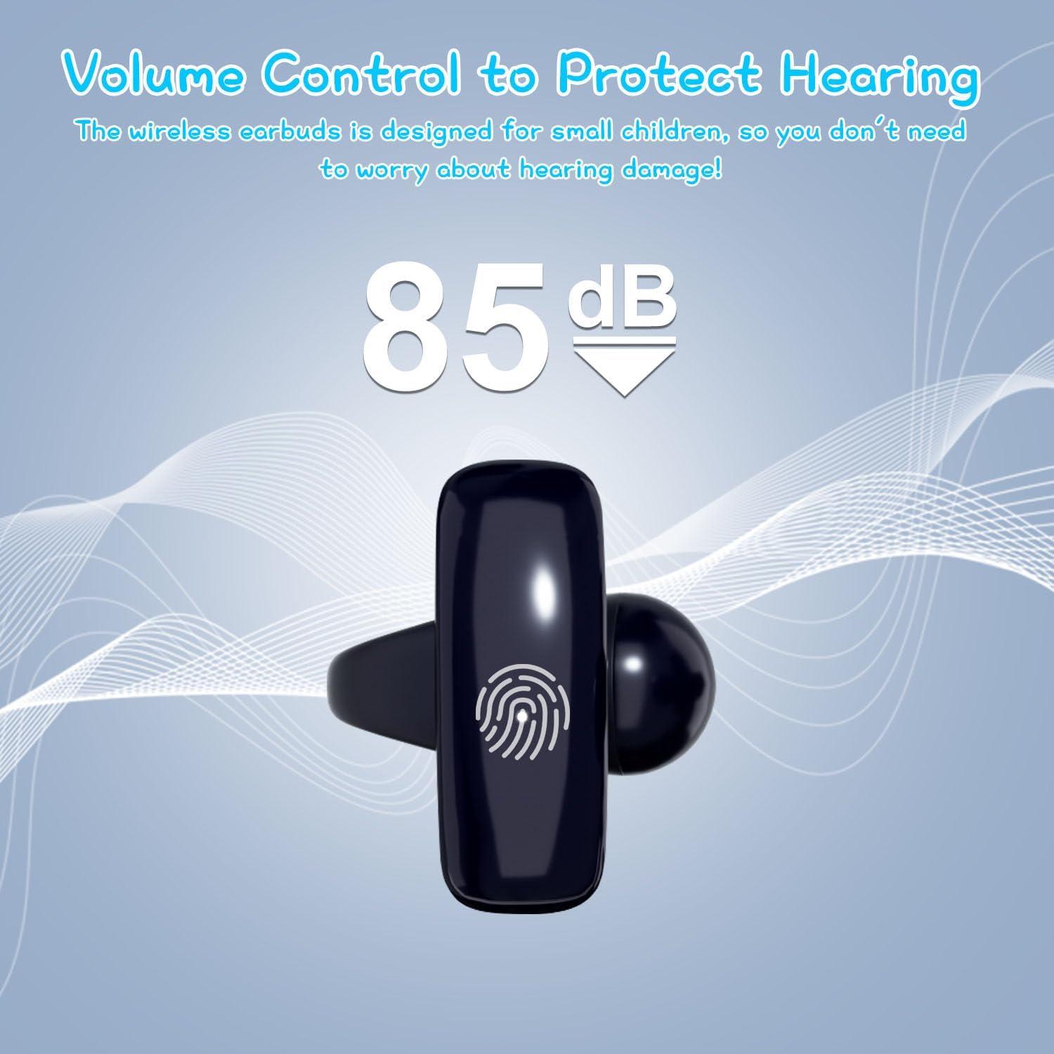 Auriculares Inalámbricos BANIGIPA T506 para Niños, Bluetooth 5.4, 85dB