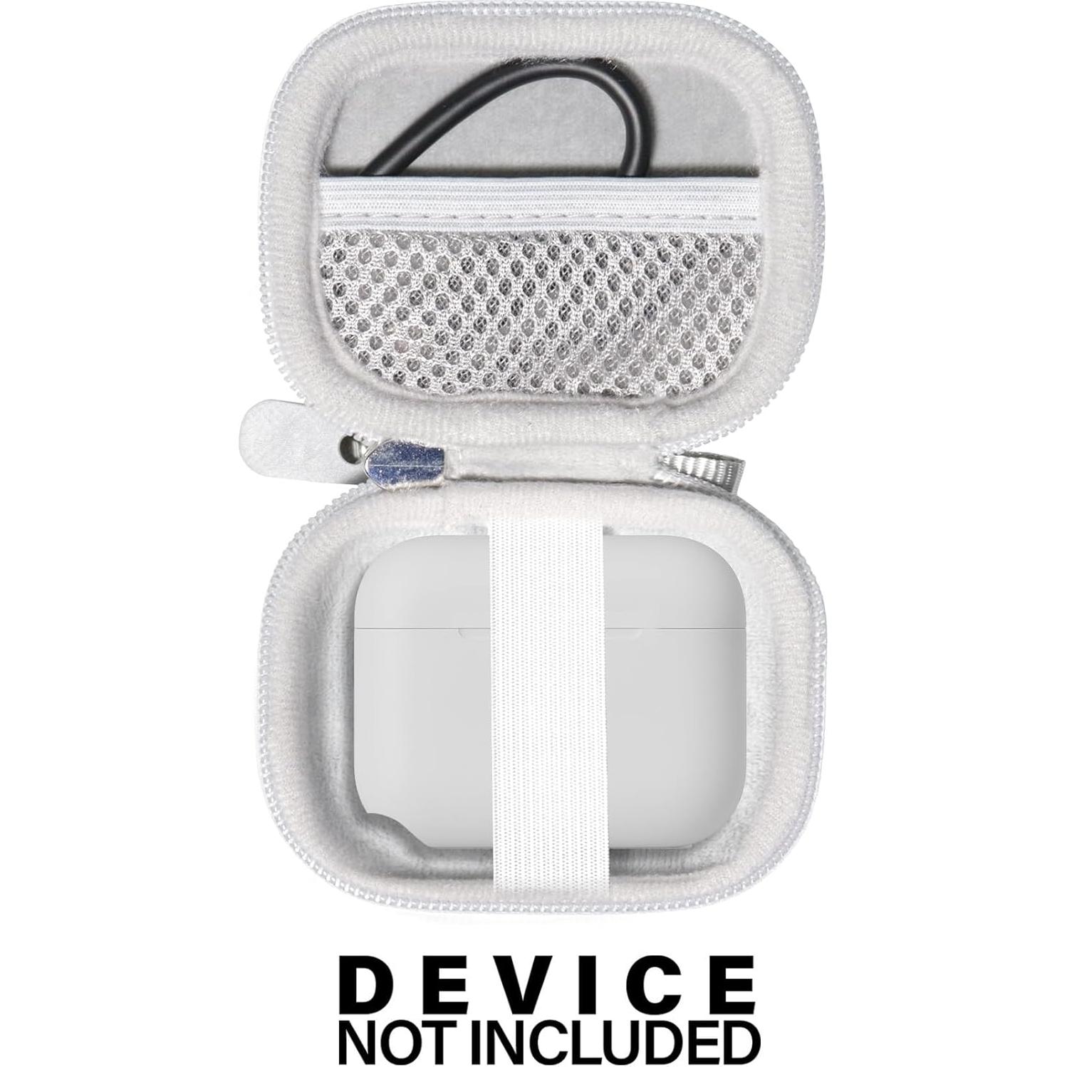 Funda CaseSack para Auriculares JLab Go Pop+, Air y JBuds Mini - Blanco
