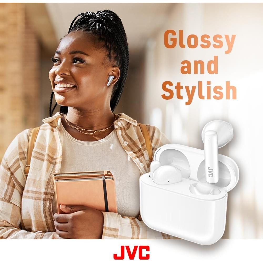Auriculares Inalámbricos JVC HAA4TW Bluetooth 5.1 IPX4 30h