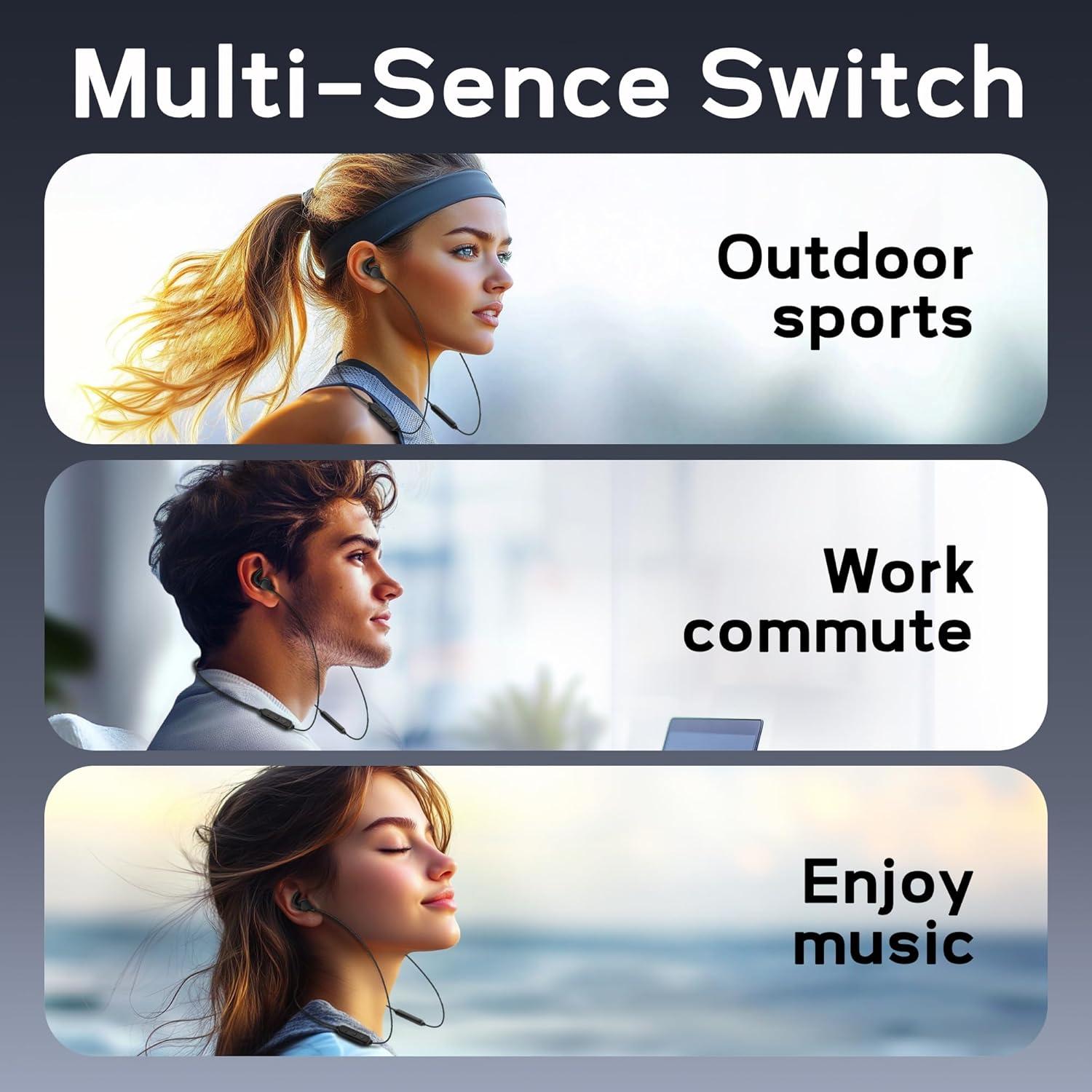 Auriculares Inalámbricos Bluetooth YFFSHLCS ET-BH032 IPX7 40H