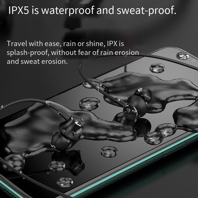 Auriculares Bluetooth JNXIKOU Neckband Deportivos IPX5 HiFi