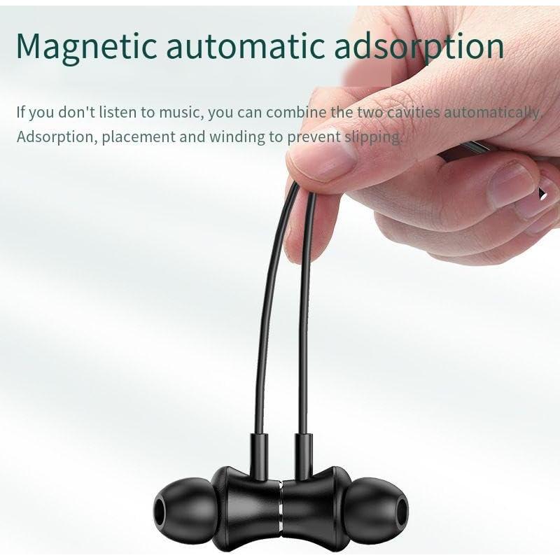 Auriculares Bluetooth JNXIKOU Neckband Deportivos IPX5 HiFi