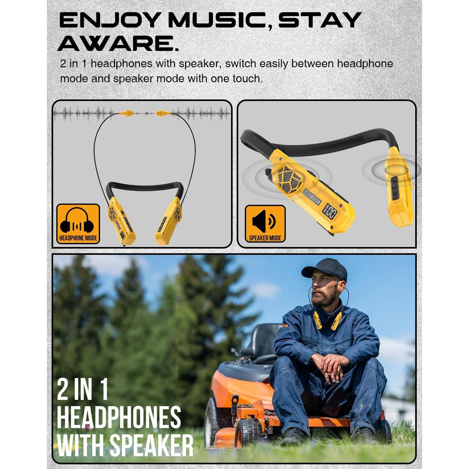 Auriculares Bluetooth MIPEACE MI09 con Banda para el Cuello