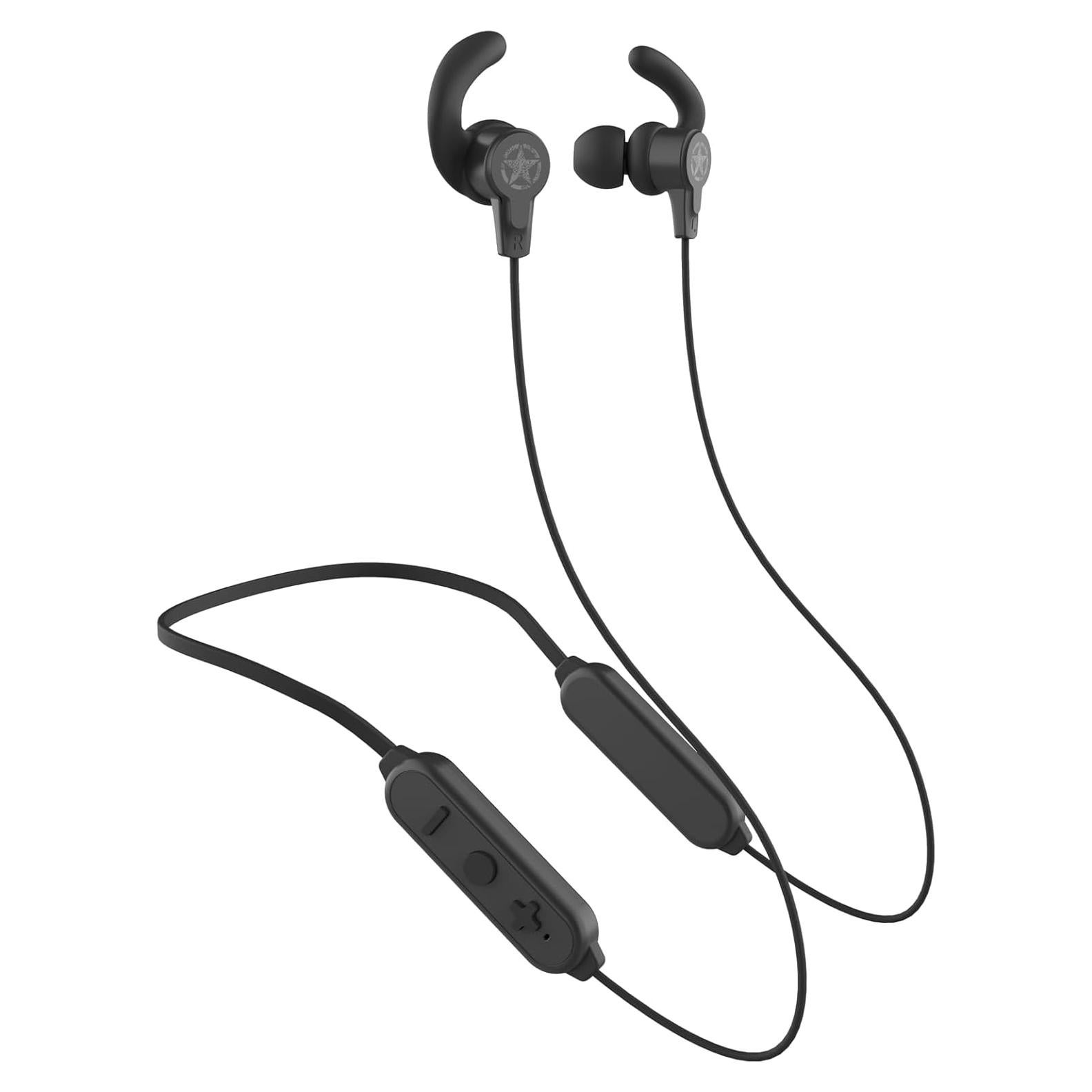 Auriculares Bluetooth ECHO-ALPHA-1 | 24h Batería | Negro