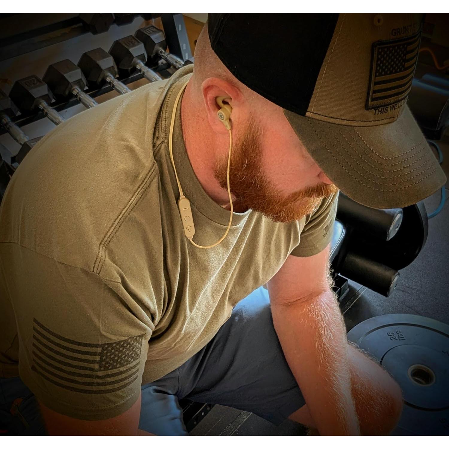 Auriculares Bluetooth ECHO-ALPHA-1 | 24h Batería | Negro