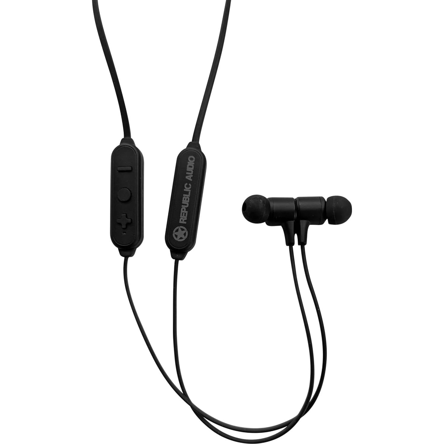 Auriculares Bluetooth ECHO-ALPHA-1 | 24h Batería | Negro