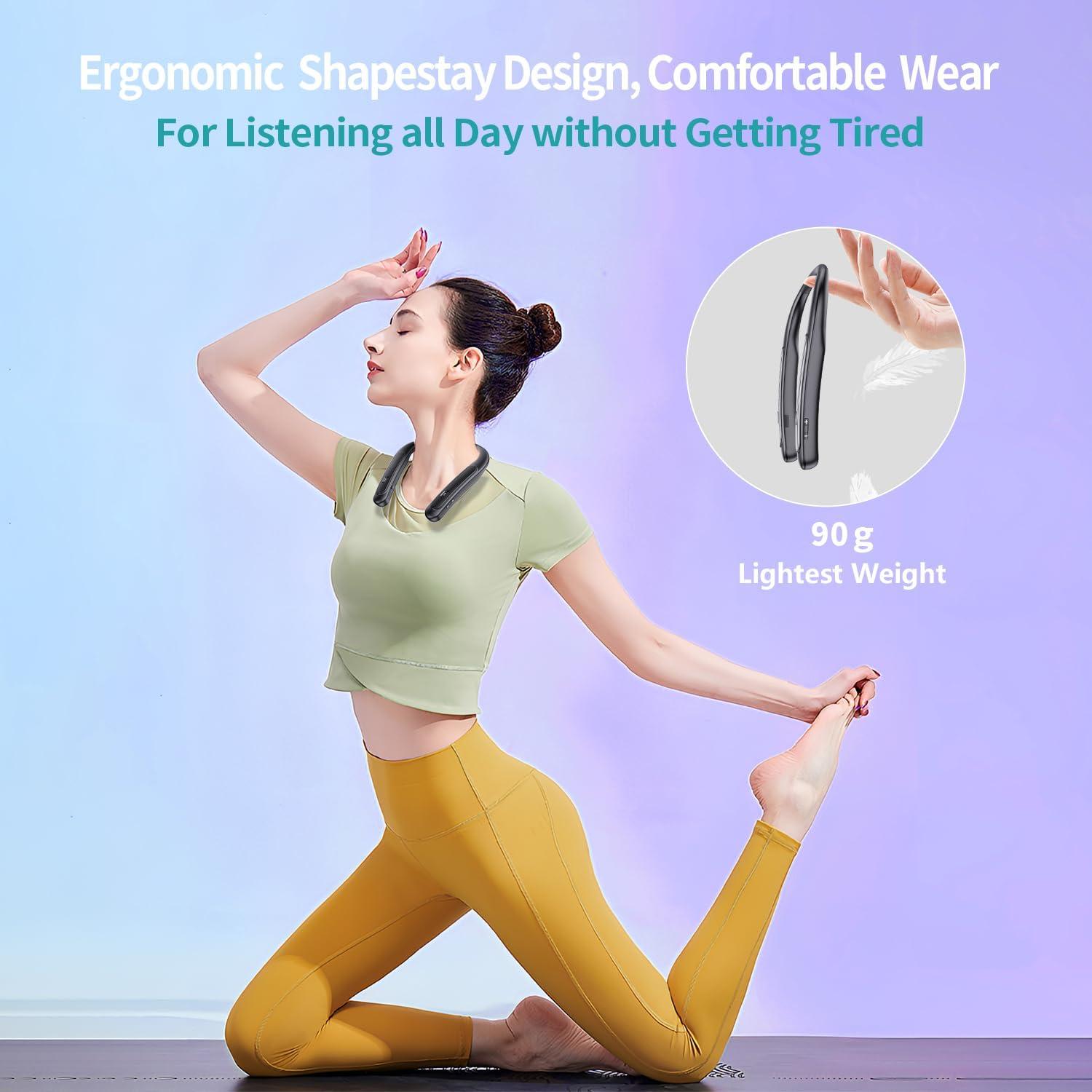 Altavoz Bluetooth de Cuello Dawsho BBH-939 15h Sonido 3D