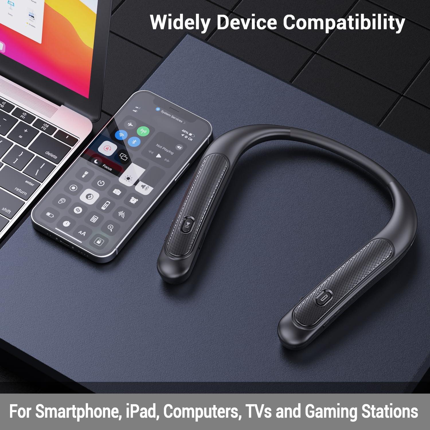 Altavoz Bluetooth de Cuello Dawsho BBH-939 15h Sonido 3D