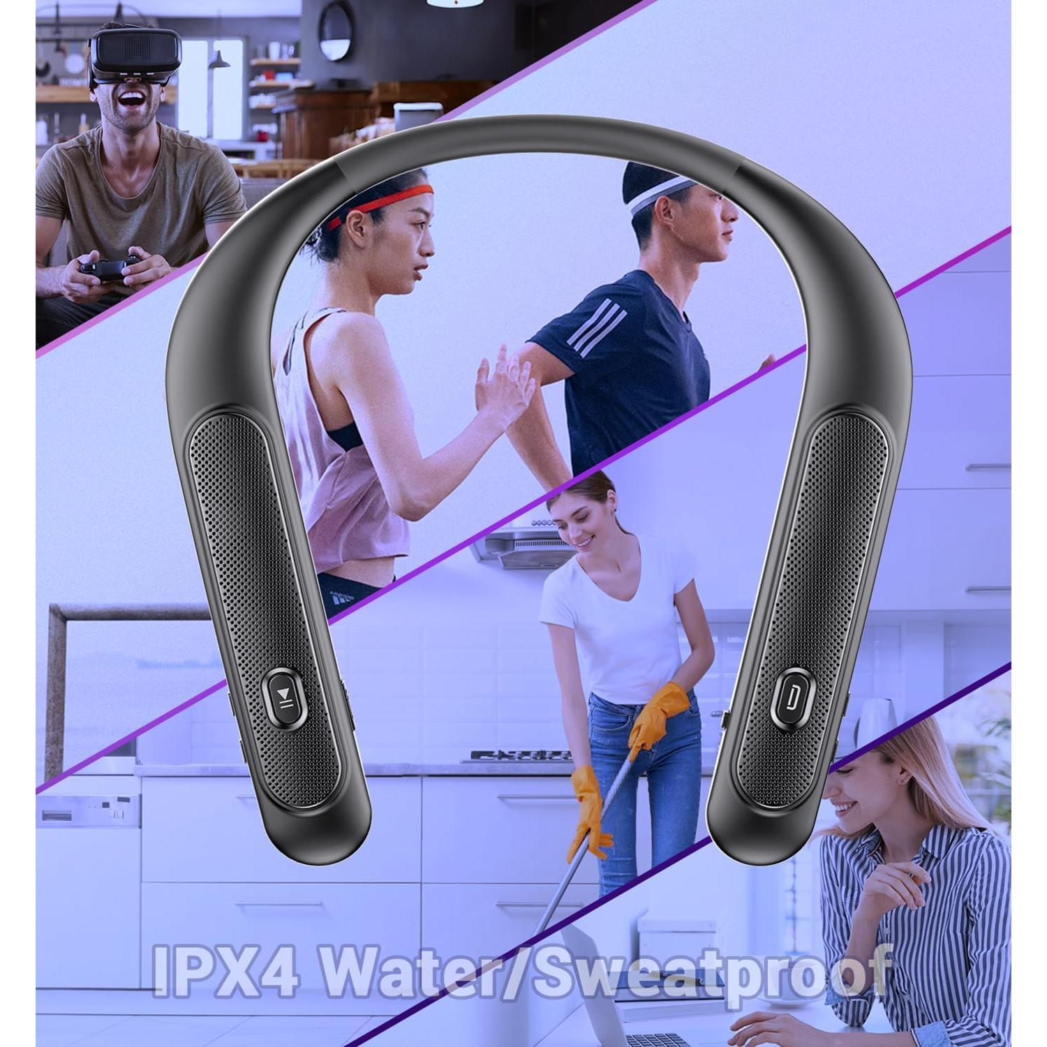 Altavoz Bluetooth de Cuello Dawsho BBH-939 15h Sonido 3D