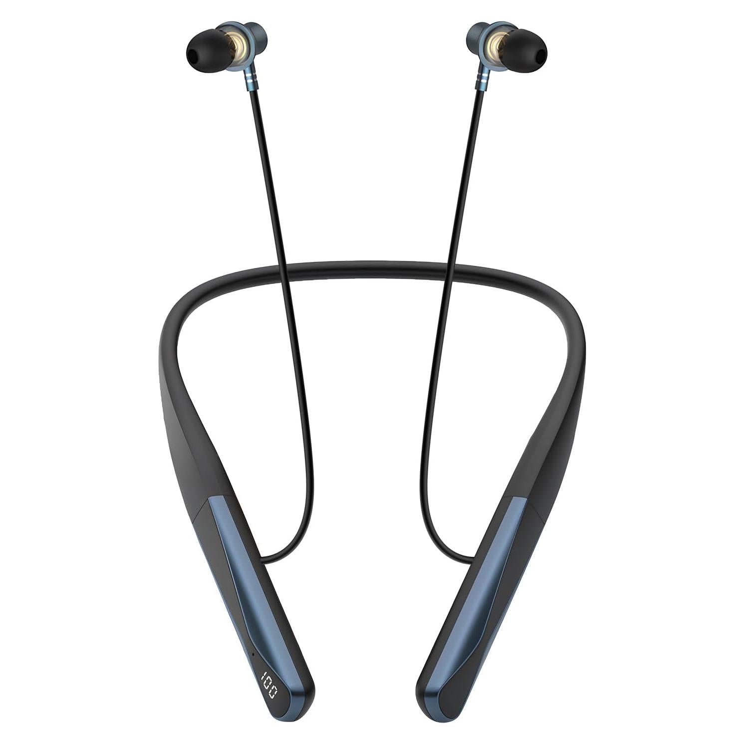 Auriculares Bluetooth 5.4 LAMA con cuello, impermeables y ANC