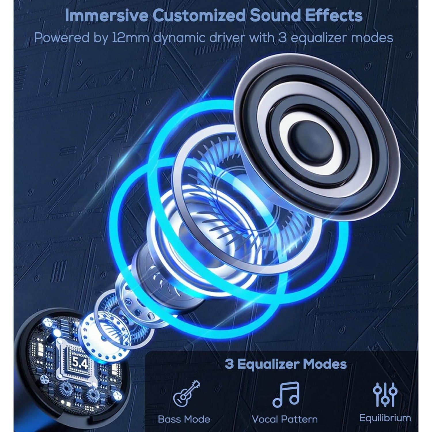 Auriculares Inalámbricos Bluetooth Hmusic A3 con Banda de Cuello