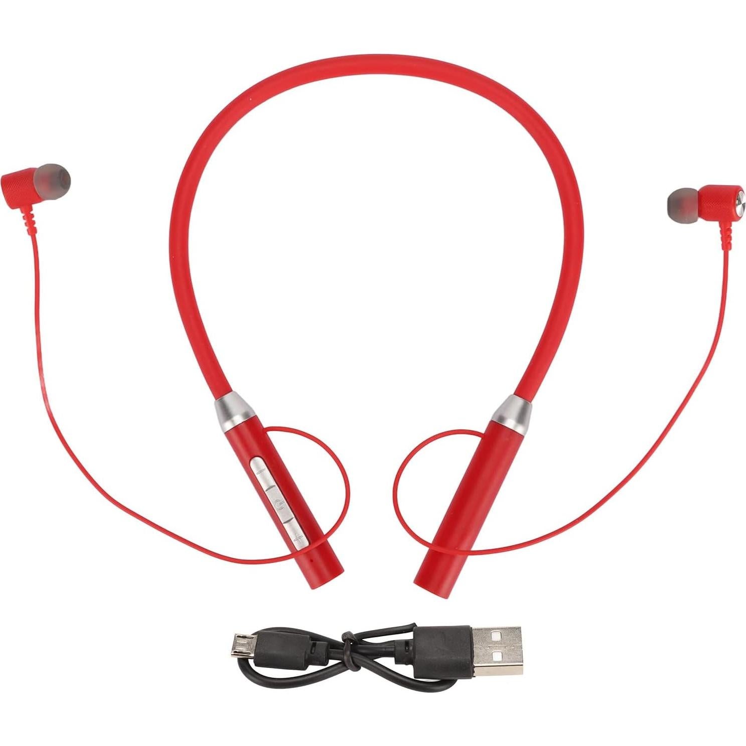 Auriculares Intrauditivos de Cuello ZJchao IPX5 Bluetooth 5.2