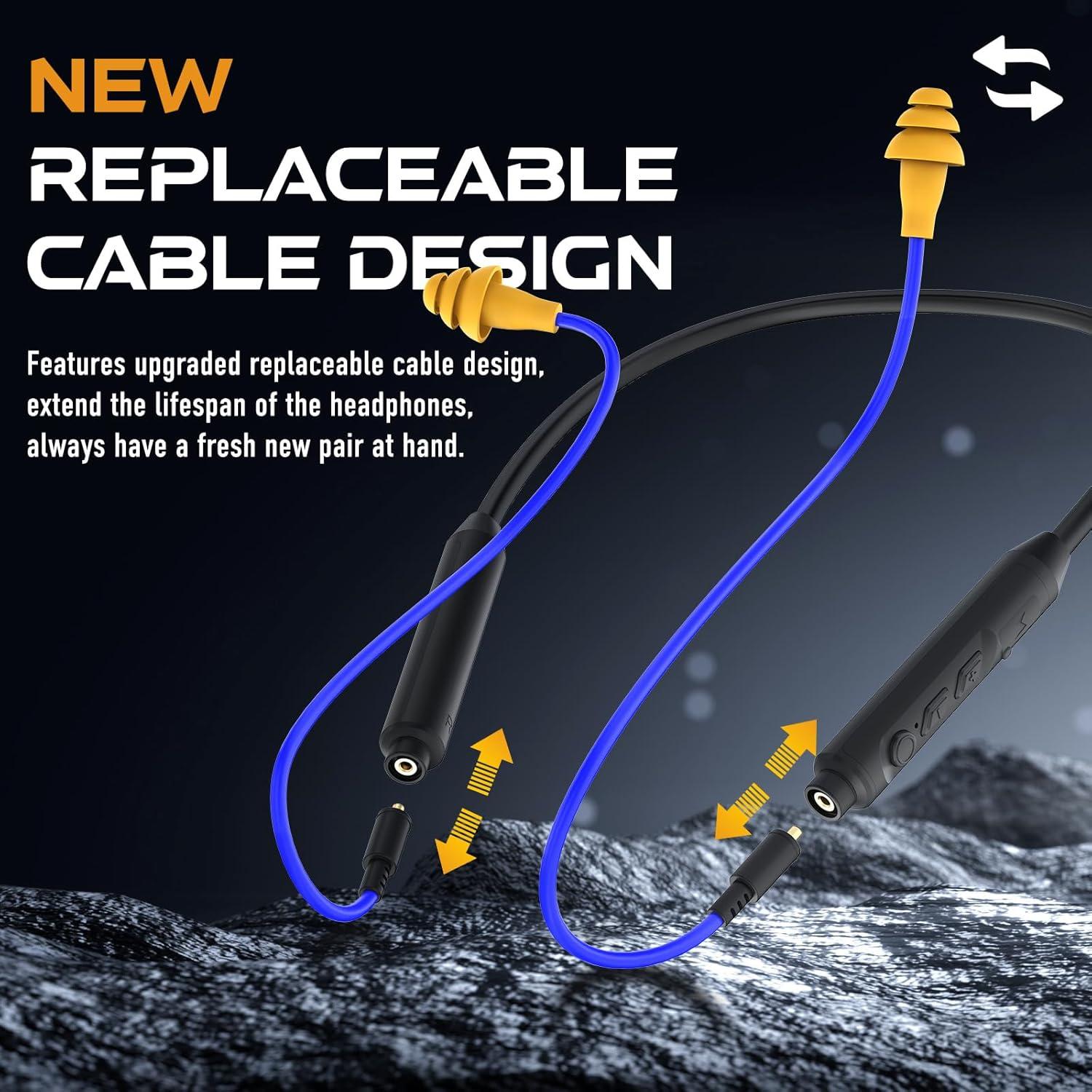 Auriculares Bluetooth MIPEACE con Reducción de Ruido 29dB