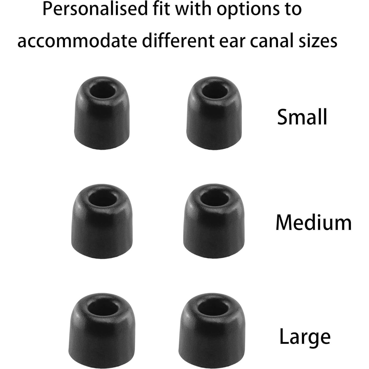 Consejos de espuma para auriculares Dewalt S/M/L - 3 pares