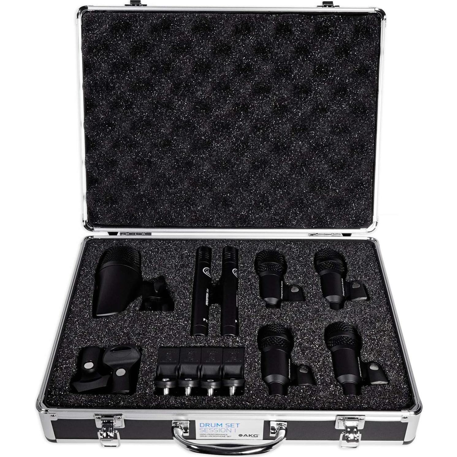 Kit de micrófonos para batería AKG Session I + Auriculares ATH-M40x