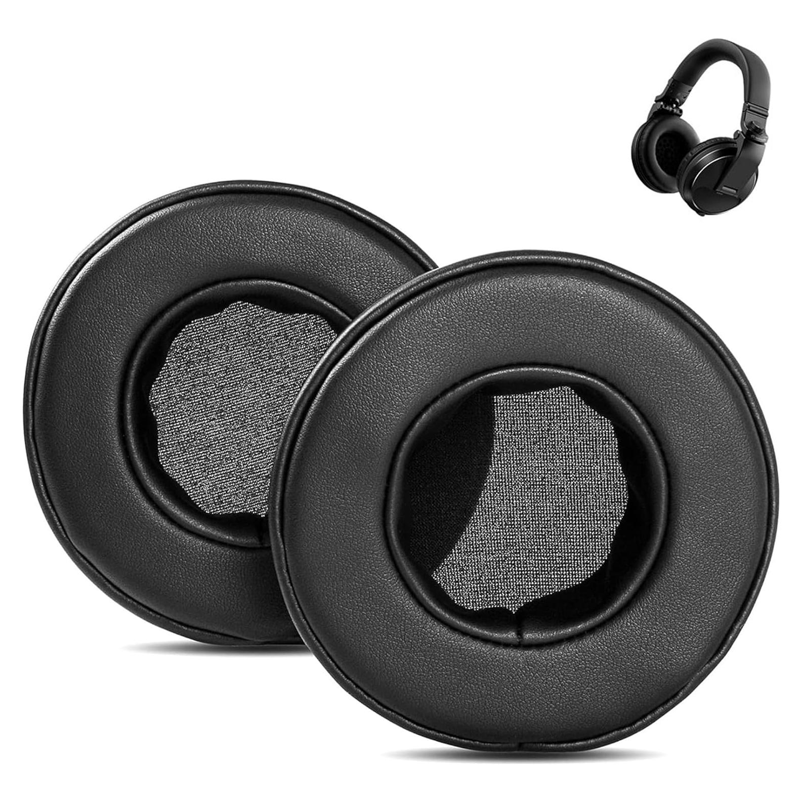 Cojines de oído ACCOUTA para auriculares Pioneer HDJ-X5 HDJ-X7 HDJ-X10