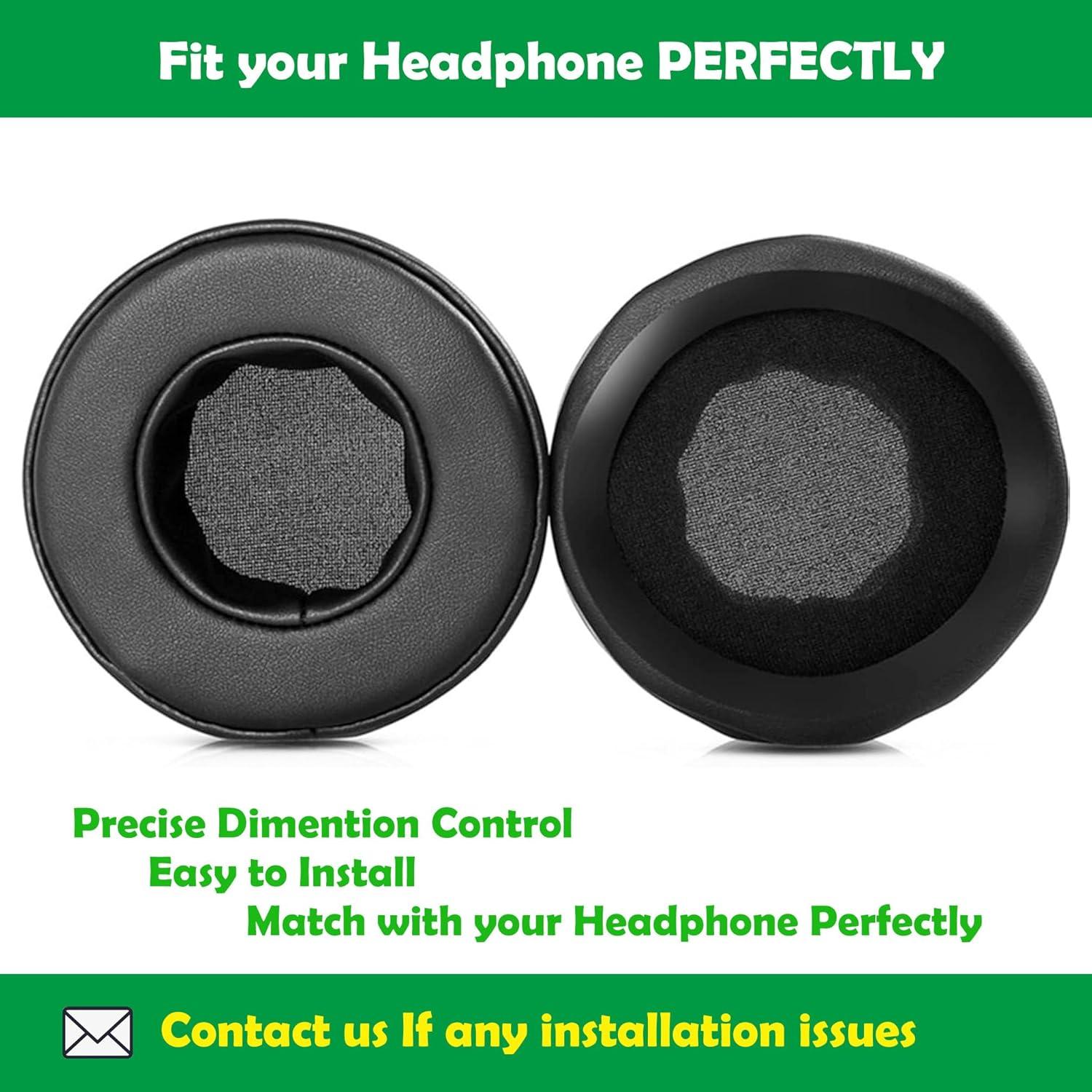 Cojines de oído ACCOUTA para auriculares Pioneer HDJ-X5 HDJ-X7 HDJ-X10