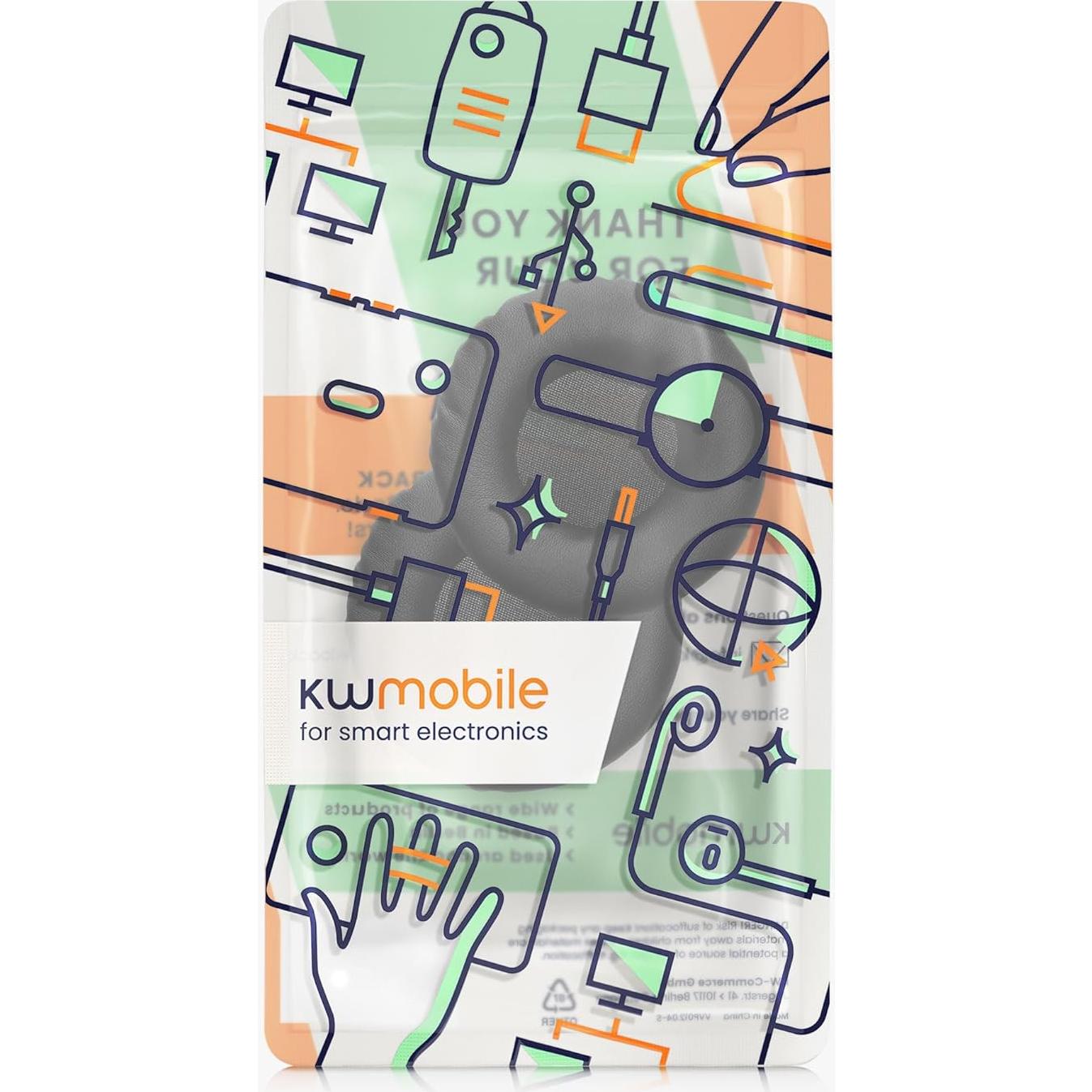 Almohadillas de Reemplazo kwmobile para Auriculares Pioneer DJ HDJ-CUE1