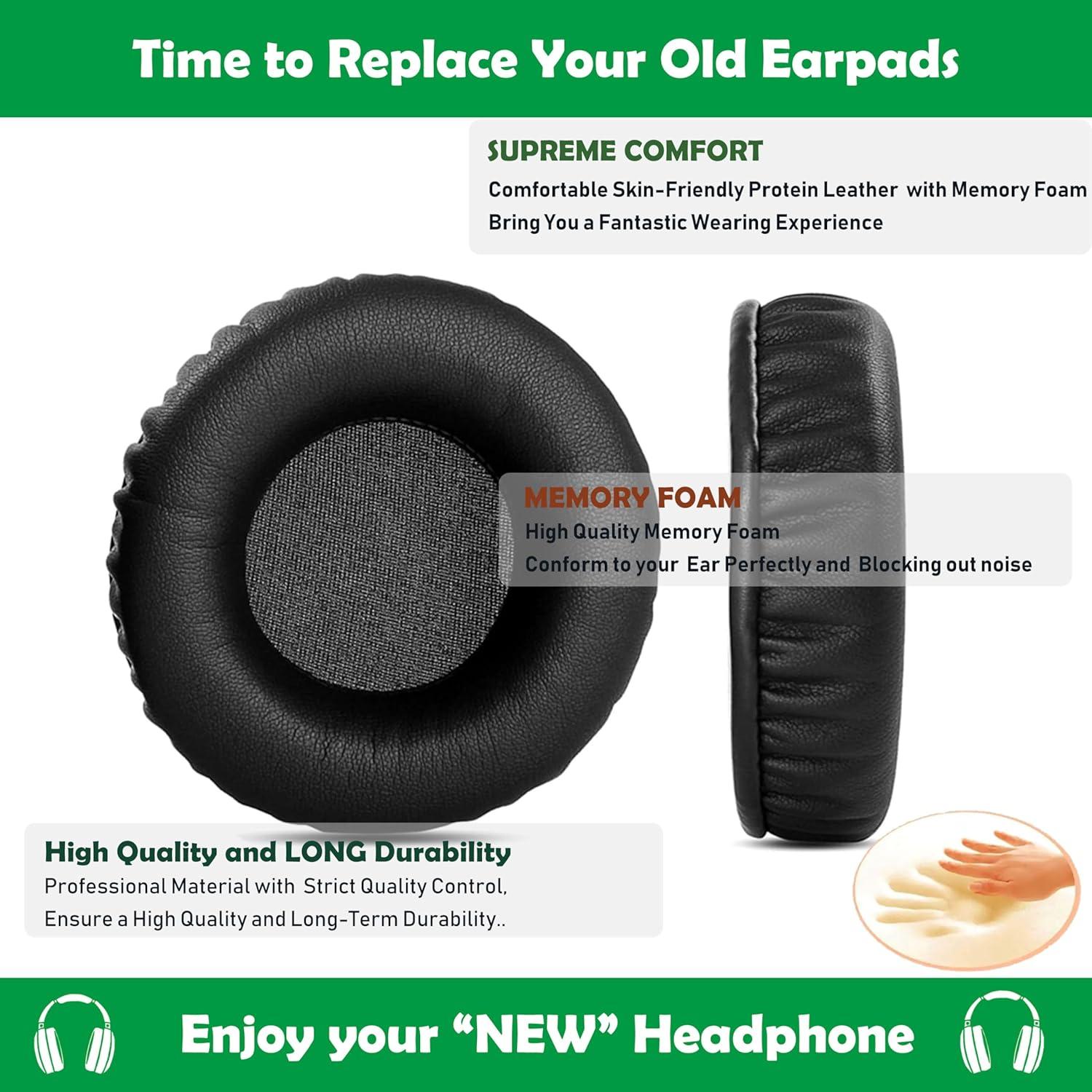 Cojines de oído ACCOUTA para auriculares Pioneer DJ HDJ-X10