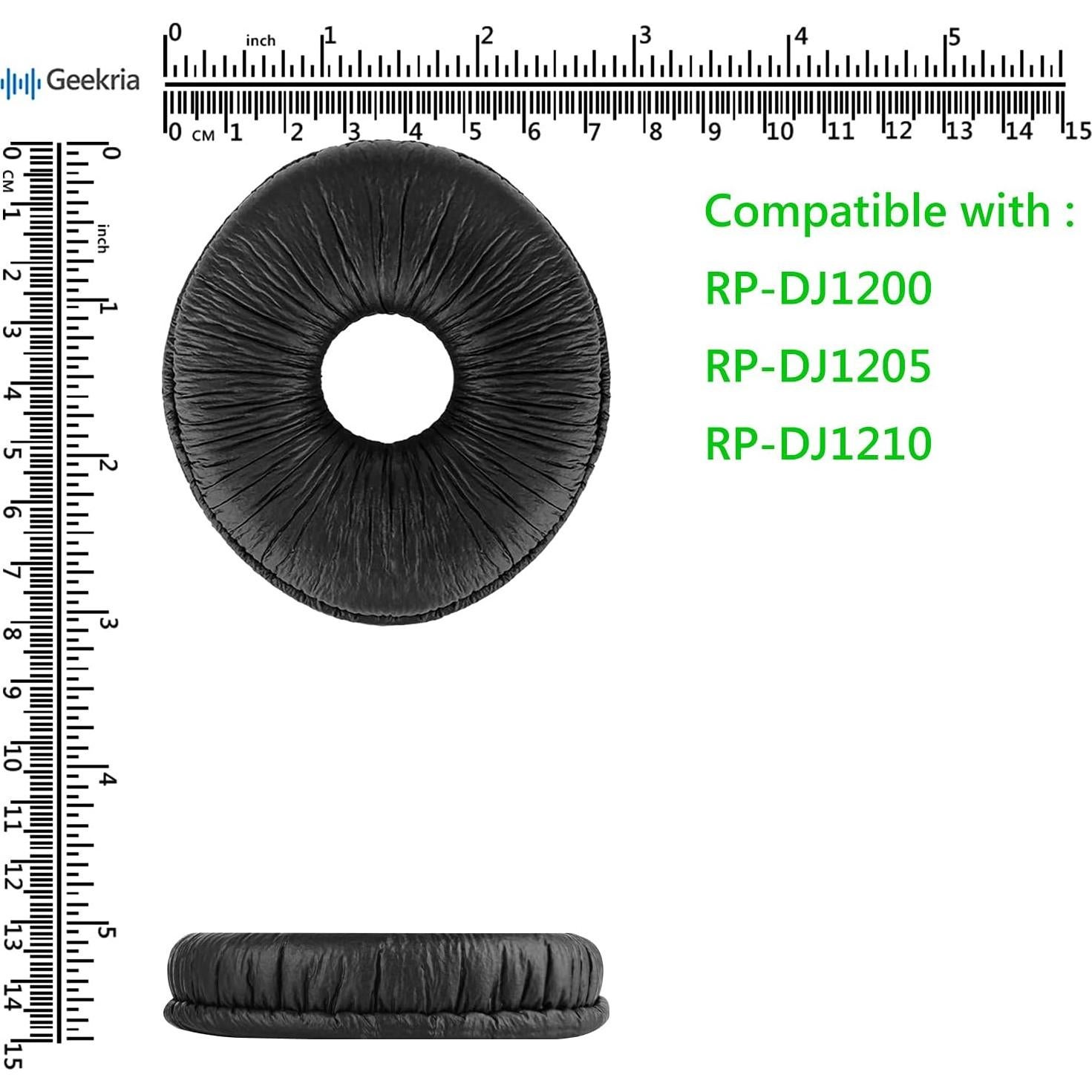 Almohadillas de Reemplazo Geekria para Auriculares Panasonic