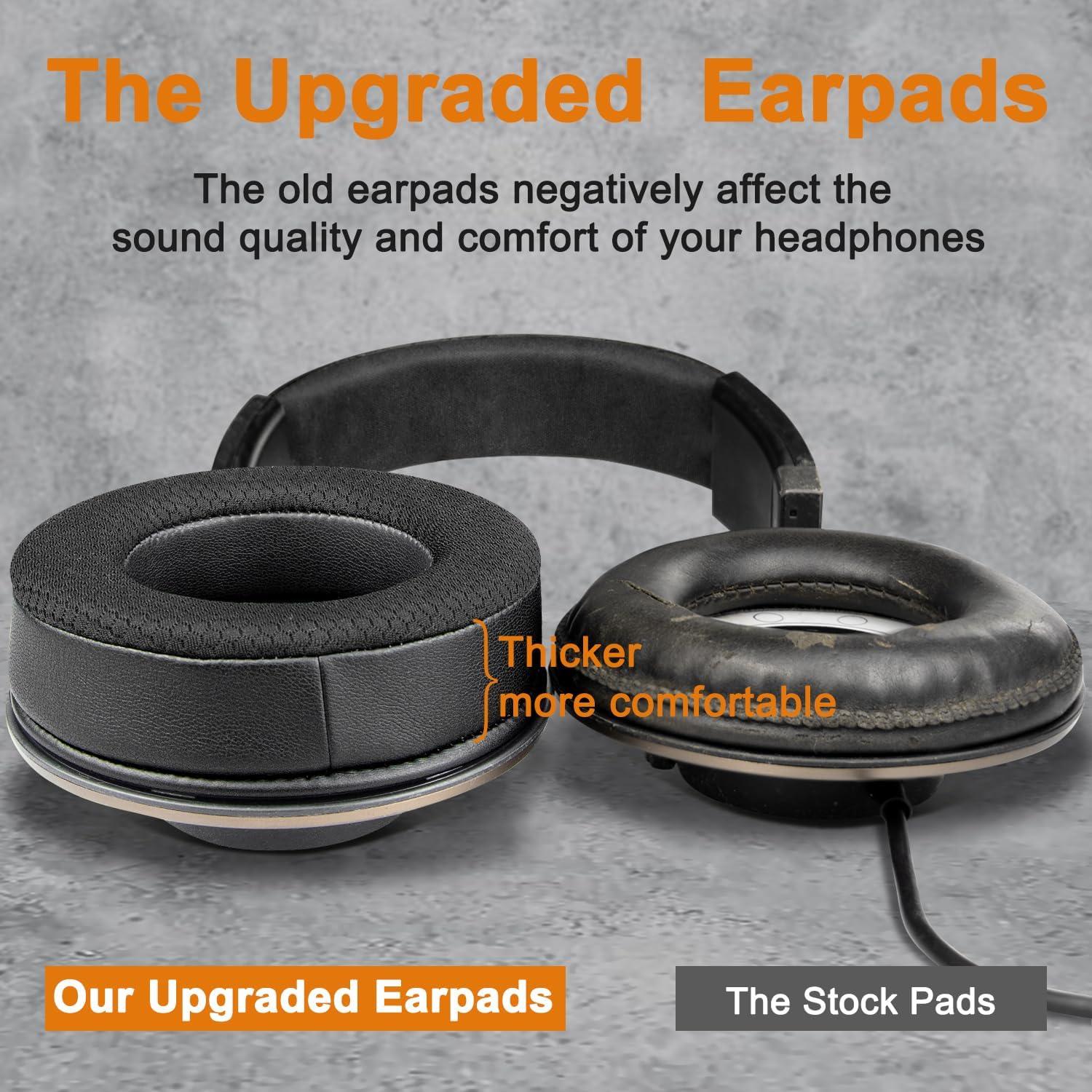 Almohadillas de Reemplazo SOULWIT para Auriculares AKG K52 K72 K92