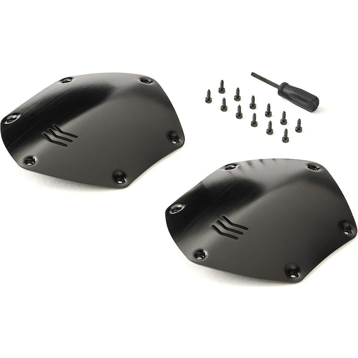 Kit de Escudos Personalizados V-MODA M-200 - Negro Cepillado