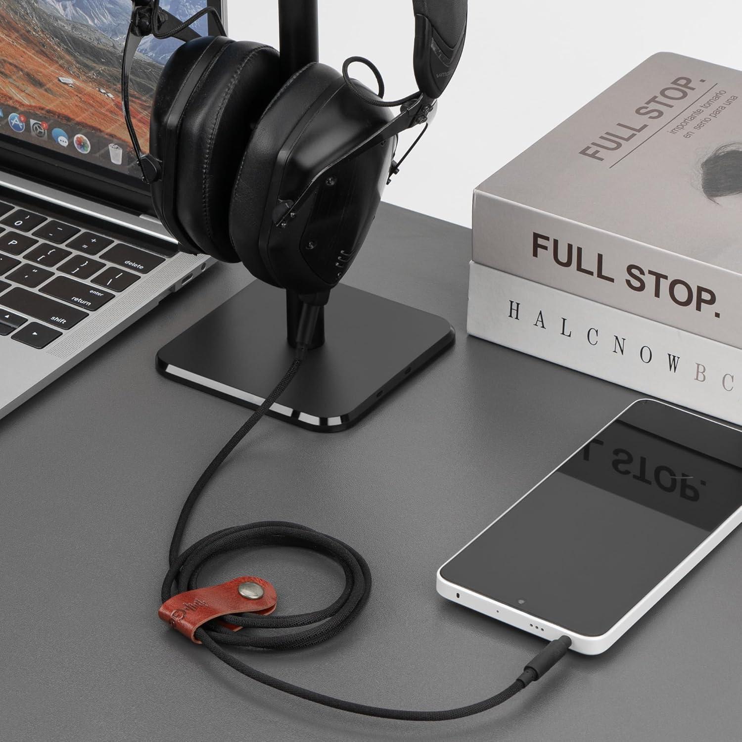 Cable de Audio GEEKRIA 1.2m 3.5mm Reemplazo para Auriculares