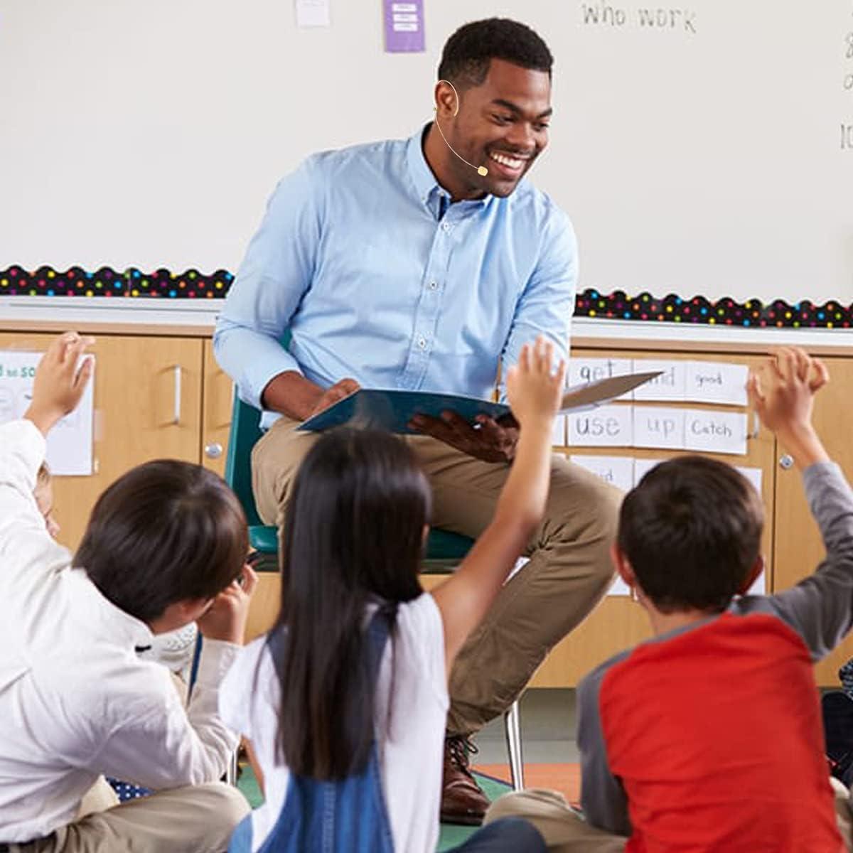 Micrófono de Auriculares Inalámbrico Haoin HA-1810A 1.2m Beige