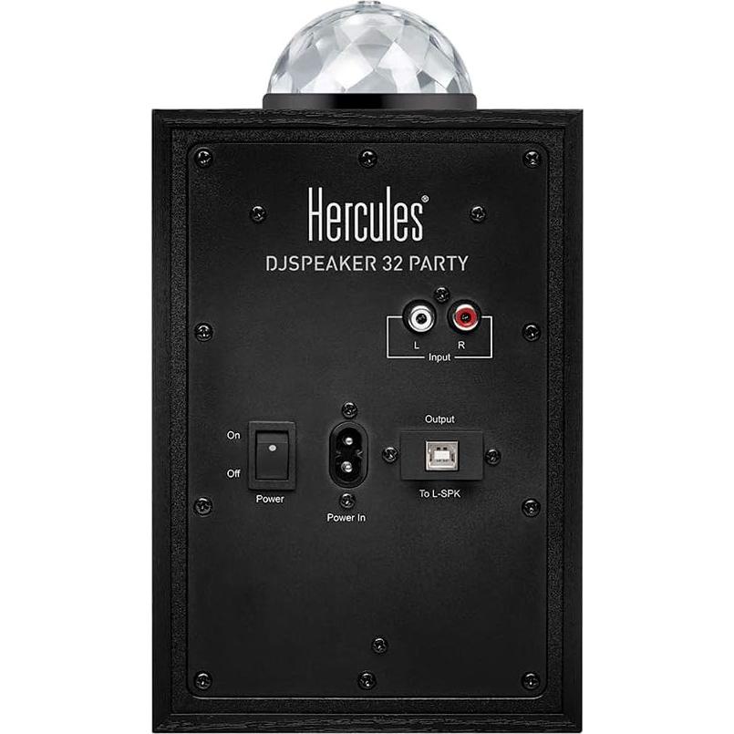 Altavoces Hercules DJSpeaker 32 Fiesta 2x15W con Luz LED