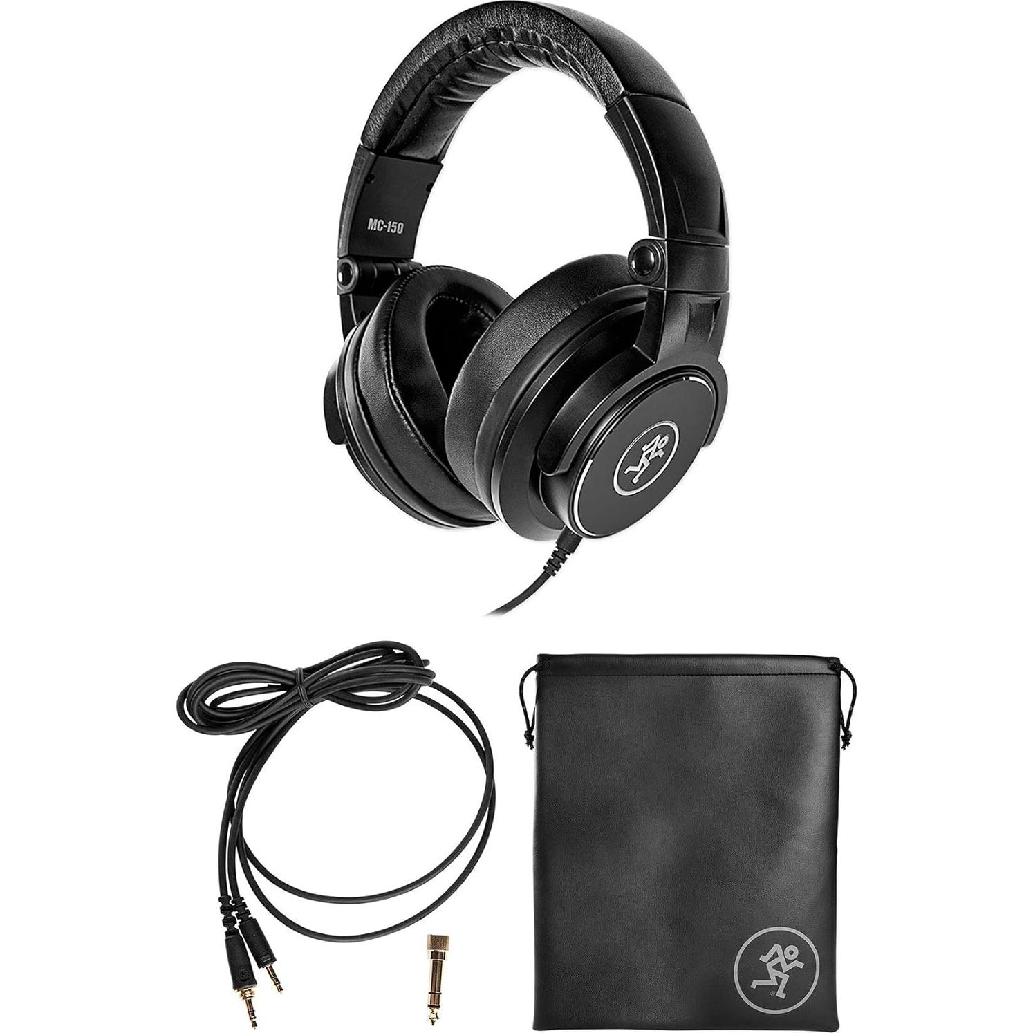 Auriculares de Estudio Mackie MC-150 + DAC Rockville RDAC5B