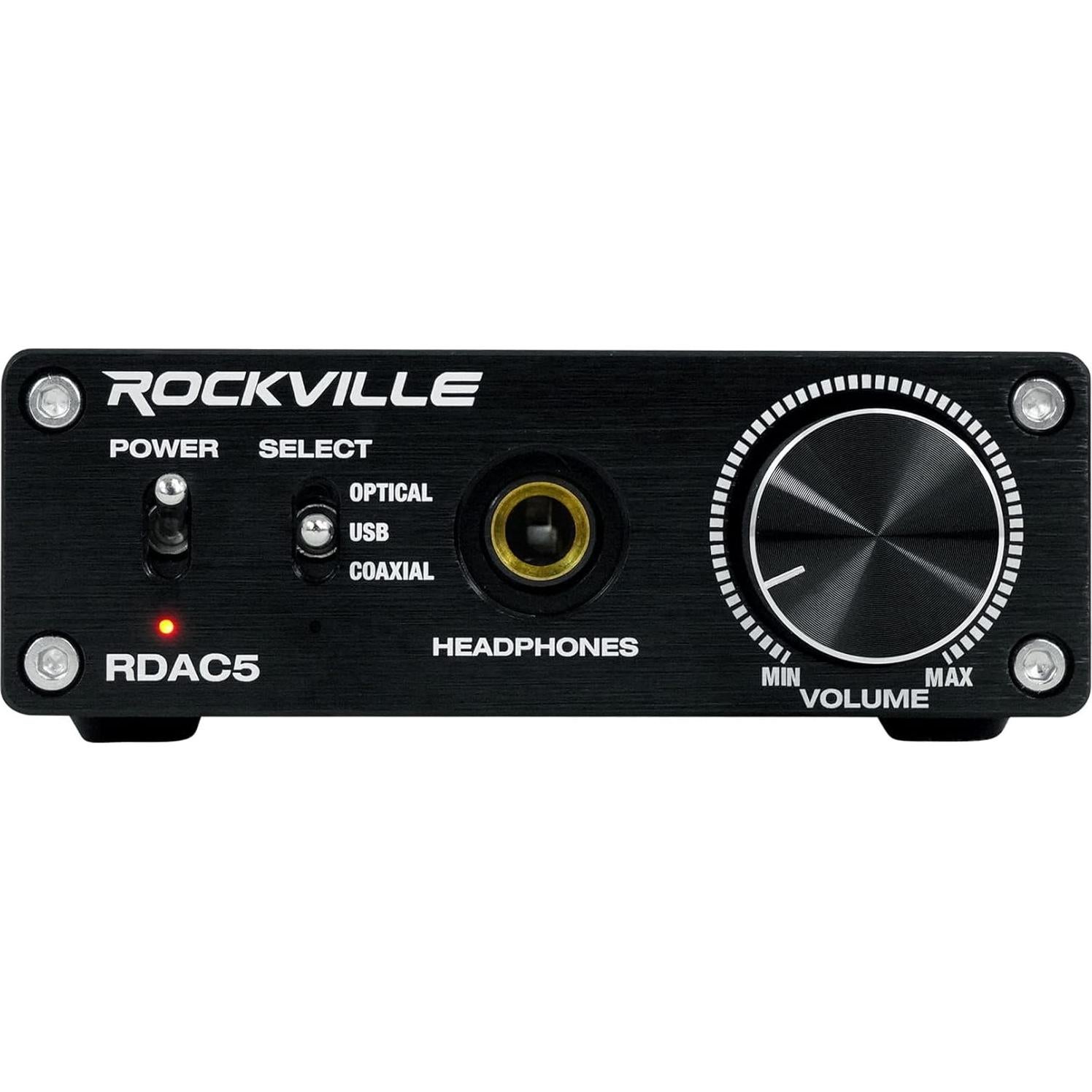 Auriculares de Estudio Mackie MC-150 + DAC Rockville RDAC5B