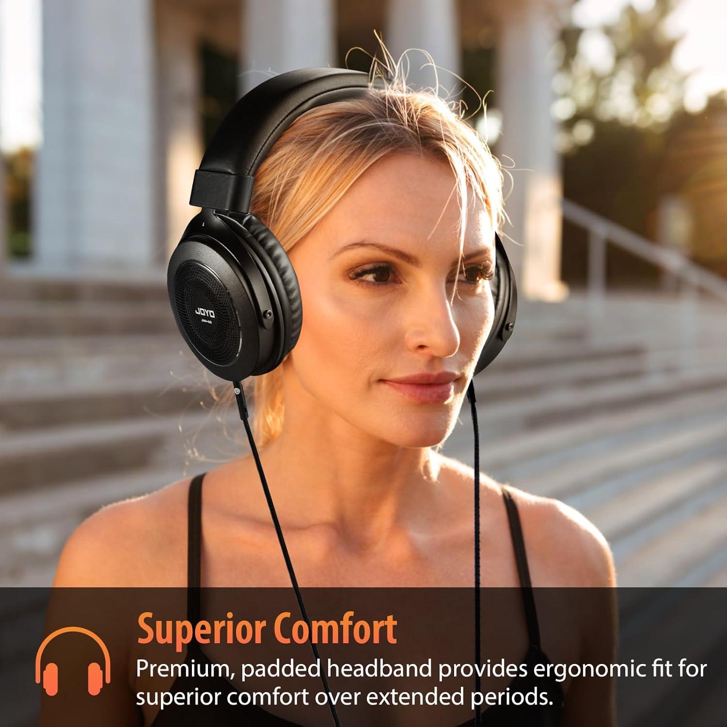 Auriculares de Monitoreo JOYO JMH-03 con Cable 3m