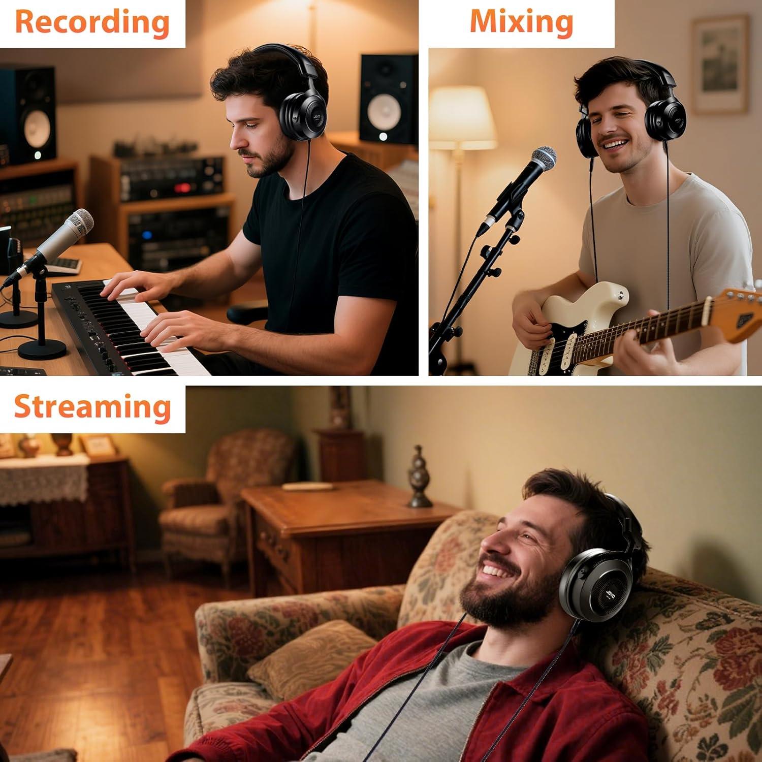 Auriculares de Monitoreo JOYO JMH-03 con Cable 3m