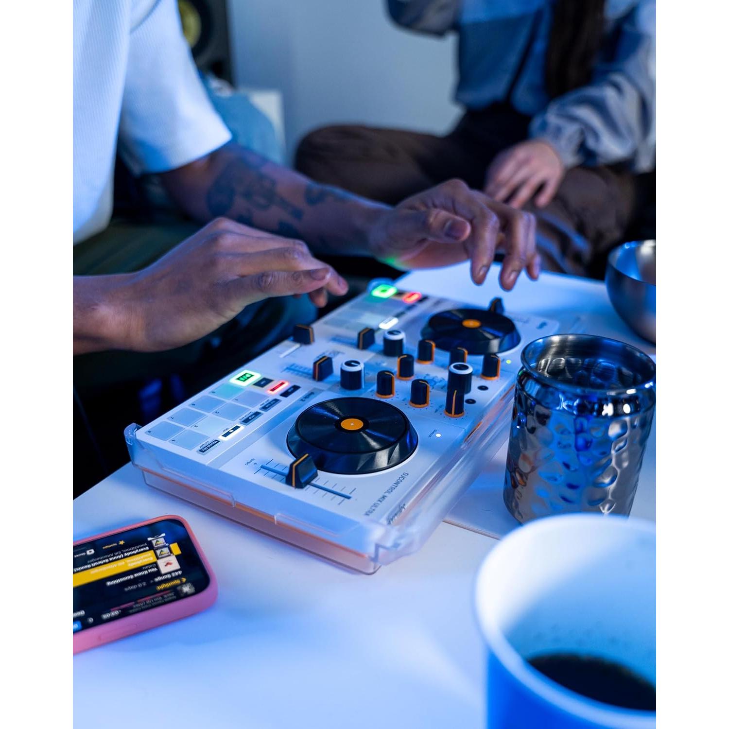 Controlador DJ Hercules Mix Ultra - Inalámbrico para Smartphones