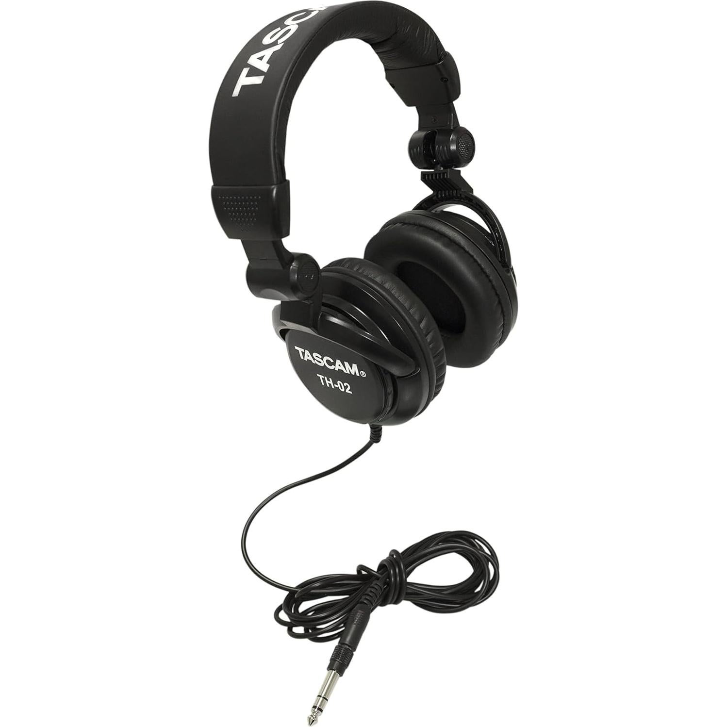 TASCAM Mixcast 4 + Auriculares TH-02-B para Podcasting