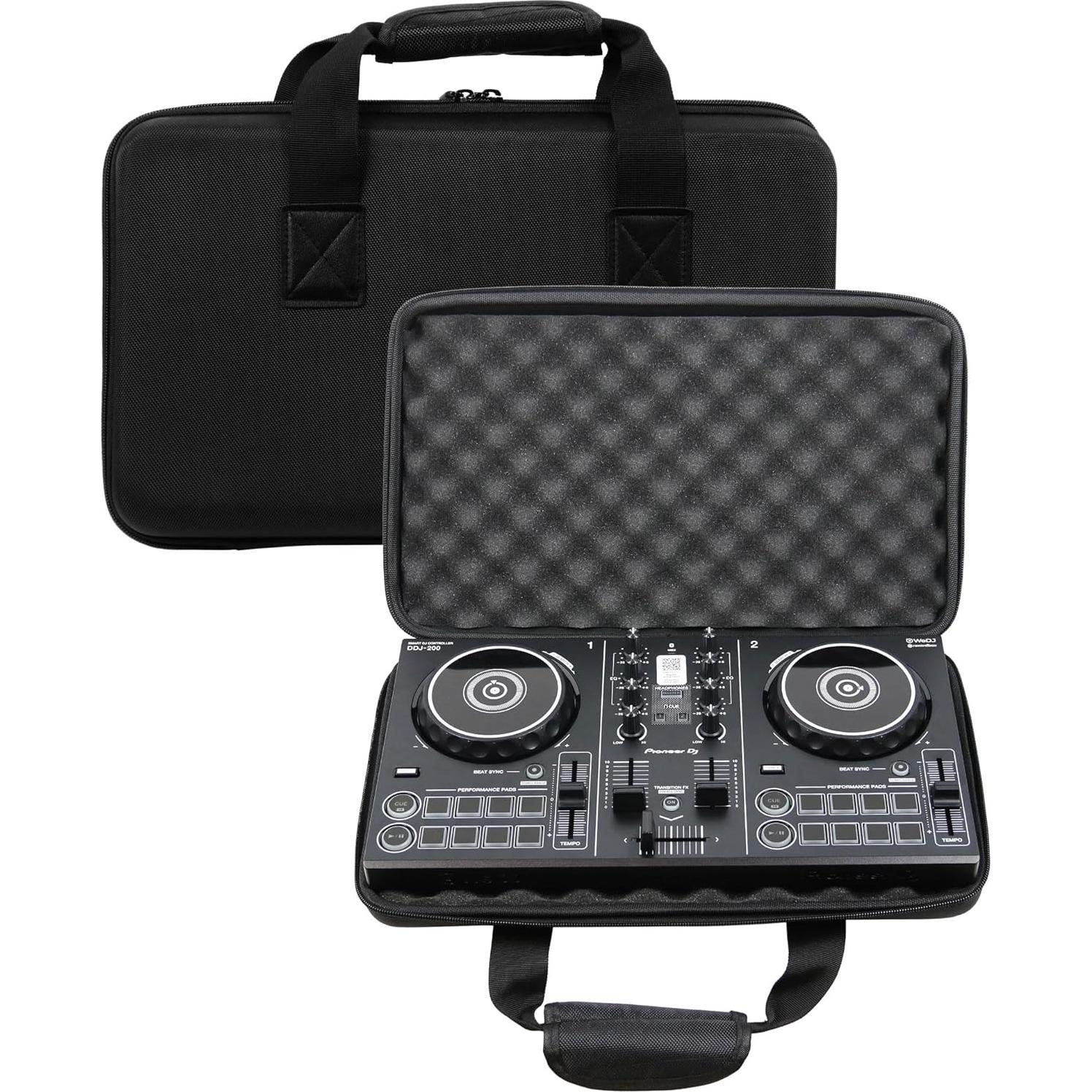 Controlador DJ Pioneer DDJ-FLX2 Compacto 2 Canales con Estuche