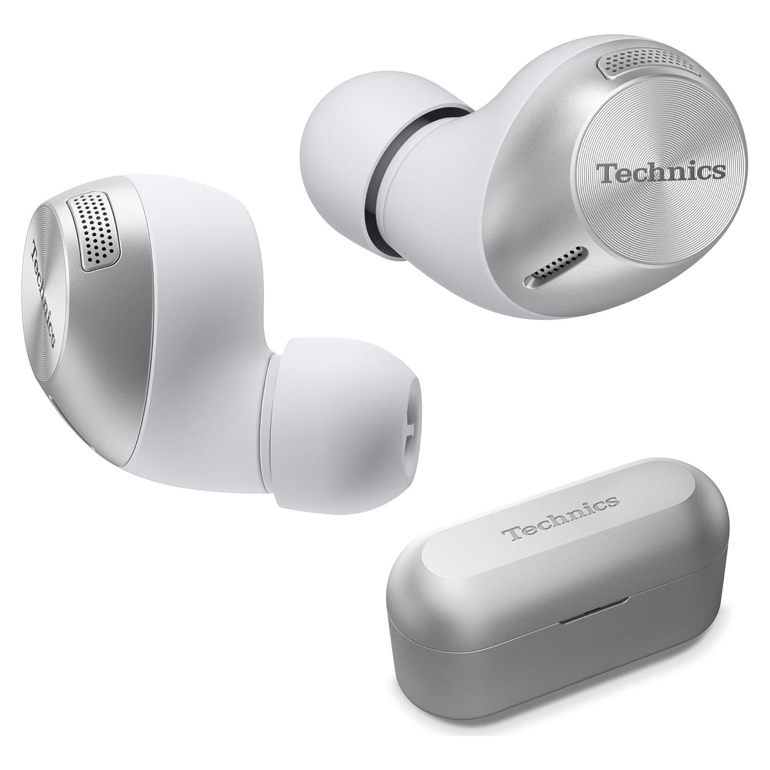 Auriculares Inalámbricos Technics EAH-AZ40M2-S Plata, Bluetooth 5.2, Cancelación de Ruido
