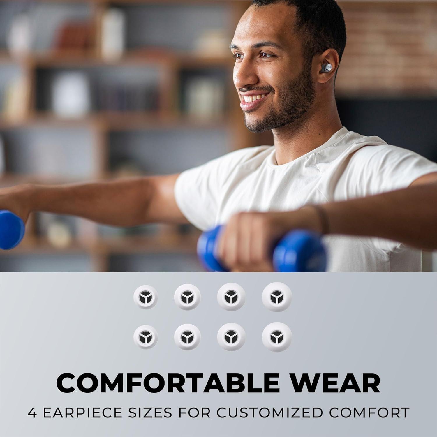 Auriculares Inalámbricos Technics EAH-AZ40M2-S Plata, Bluetooth 5.2, Cancelación de Ruido