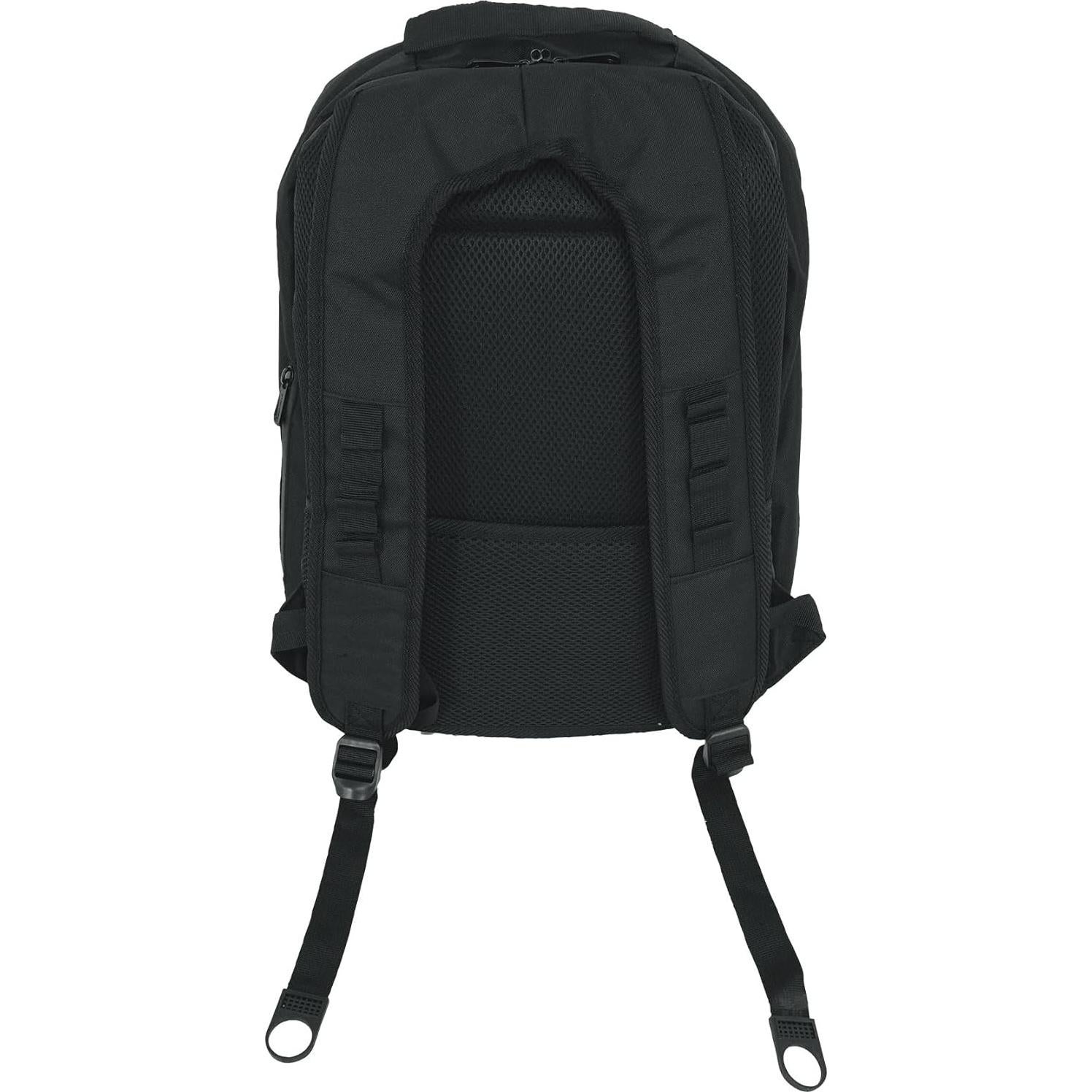 Mochila Rockville DJBP24 para DJ, 11 Compartimentos, 2 Laptops