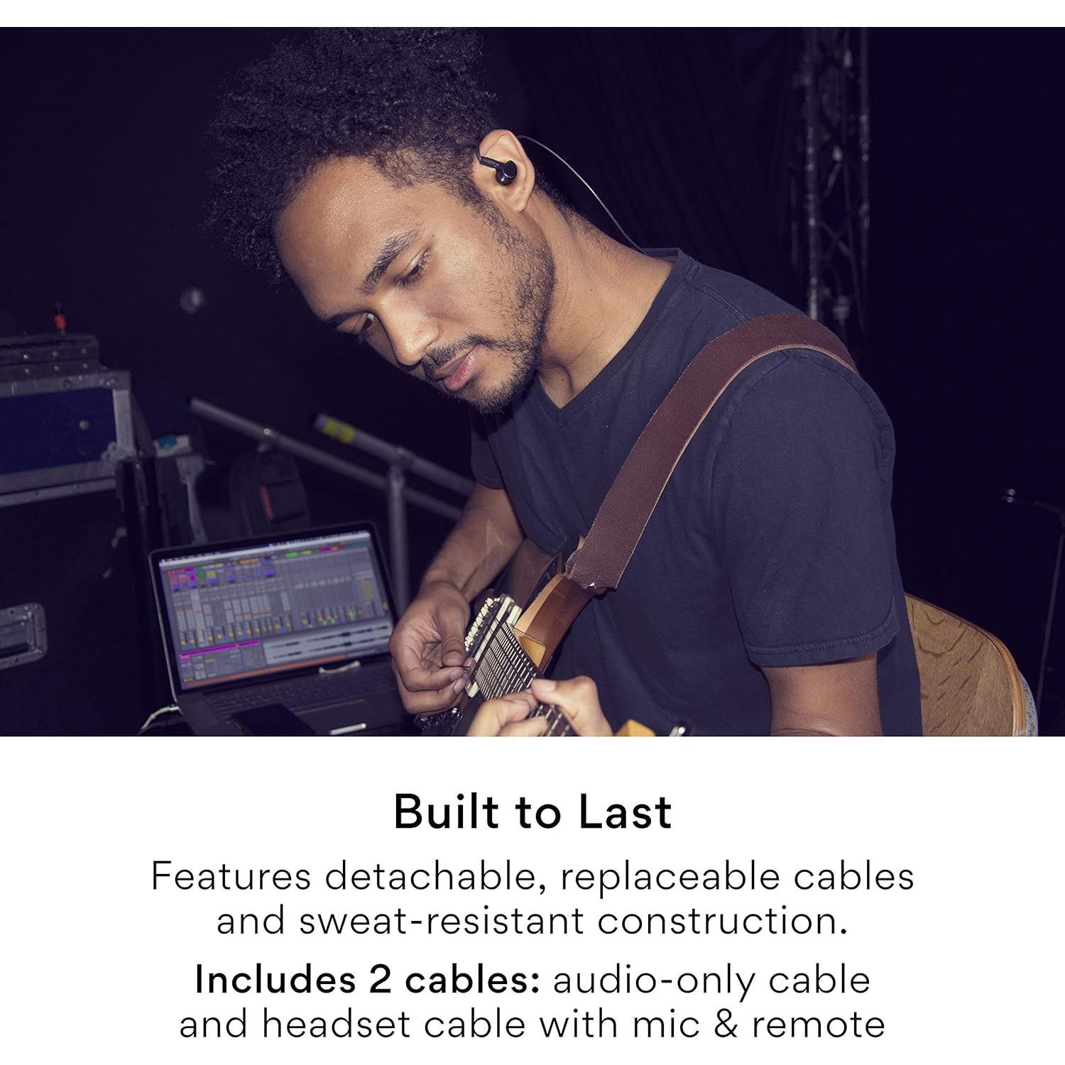 Auriculares In-Ear MEE audio MX2 PRO Doble Controlador Negro