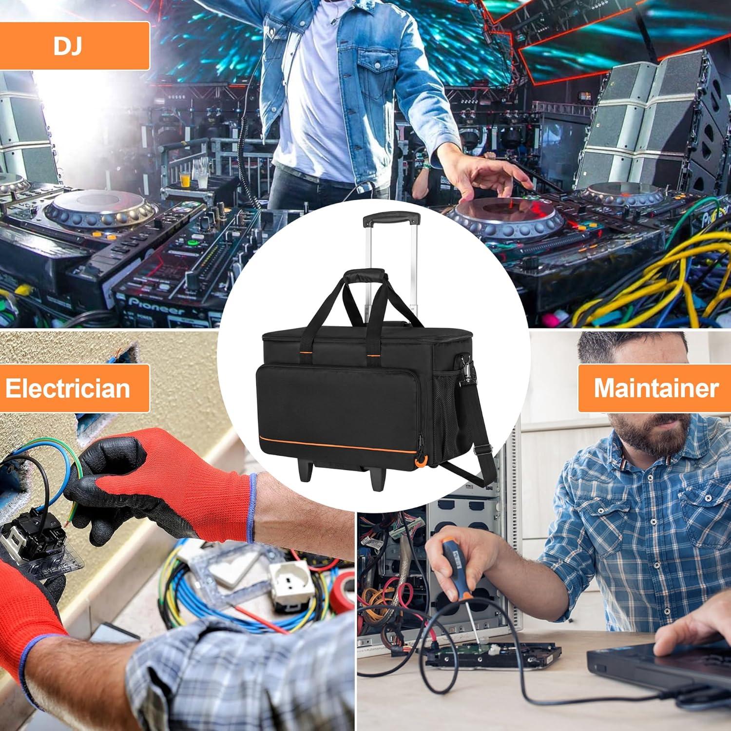 Bolsa de archivo para cables de DJ Trunab 52.6x26.4x28.4cm