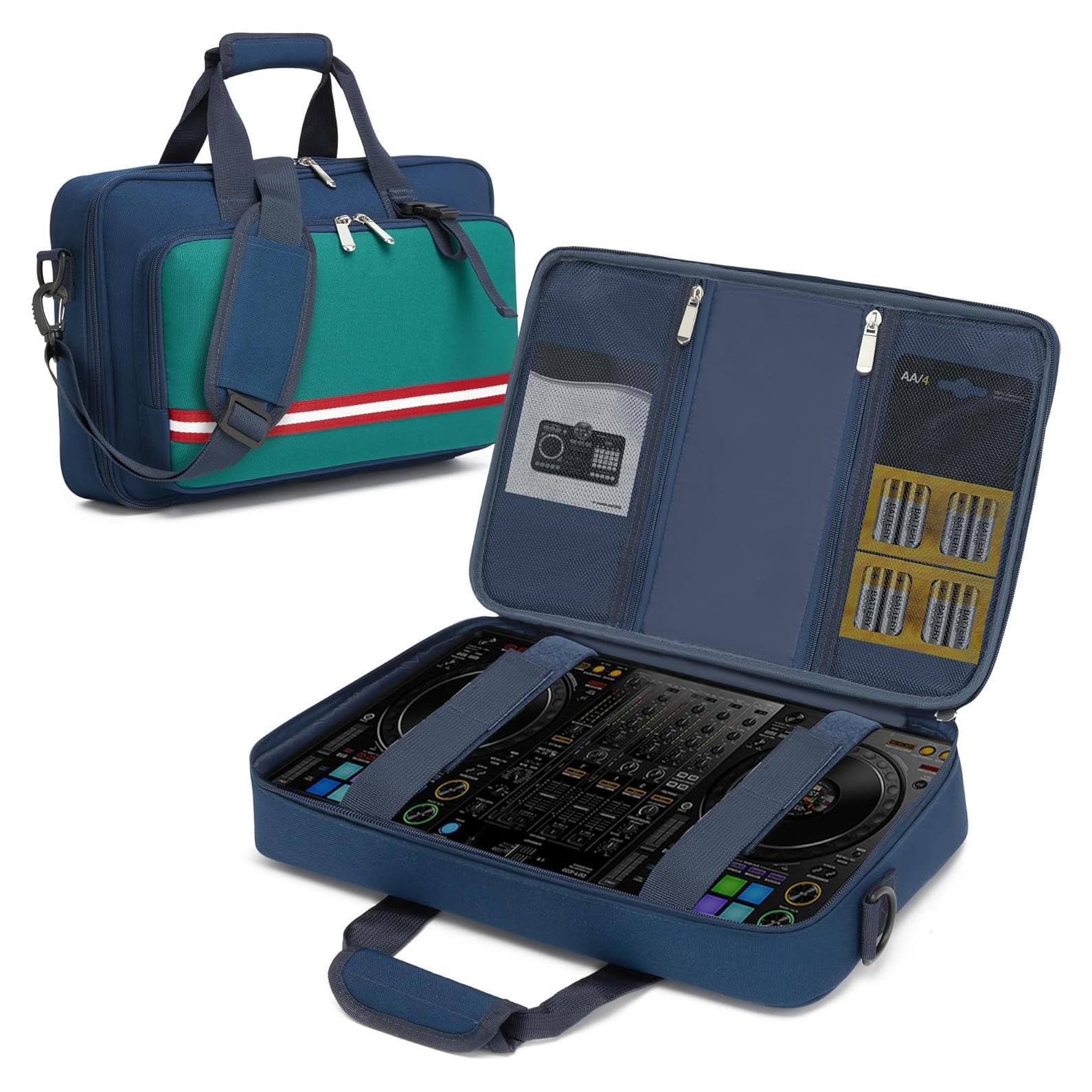 Bolsa Acolchada para Controlador DJ Deknuosport Azul 39.9x25.9cm