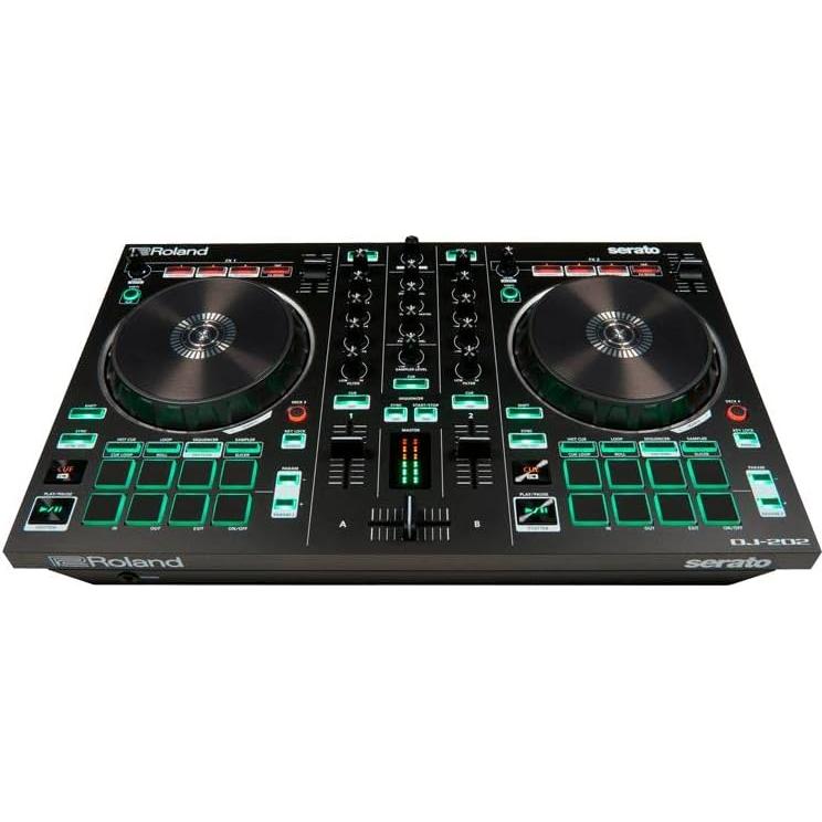 Controlador DJ Roland DJ-202 2 Canales 4 Decks Serato DJ Pro