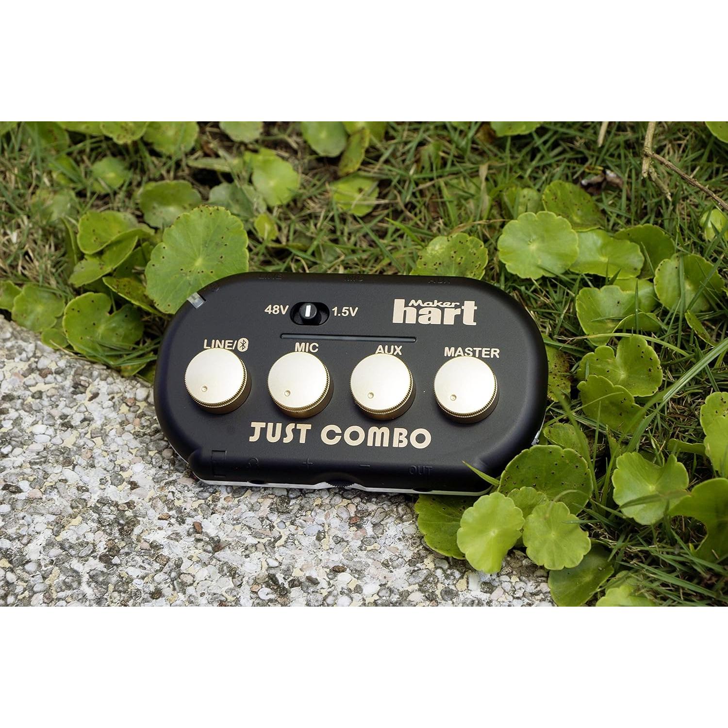 Mezclador de Audio Mini Maker Hart Just Combo 3 Canales