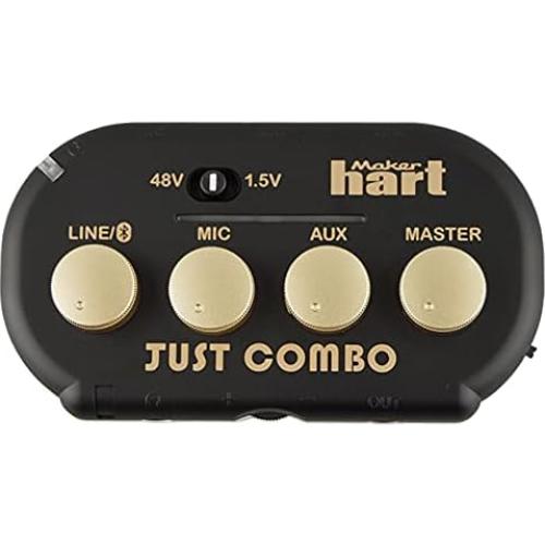Mezclador de Audio Mini Maker Hart Just Combo 3 Canales