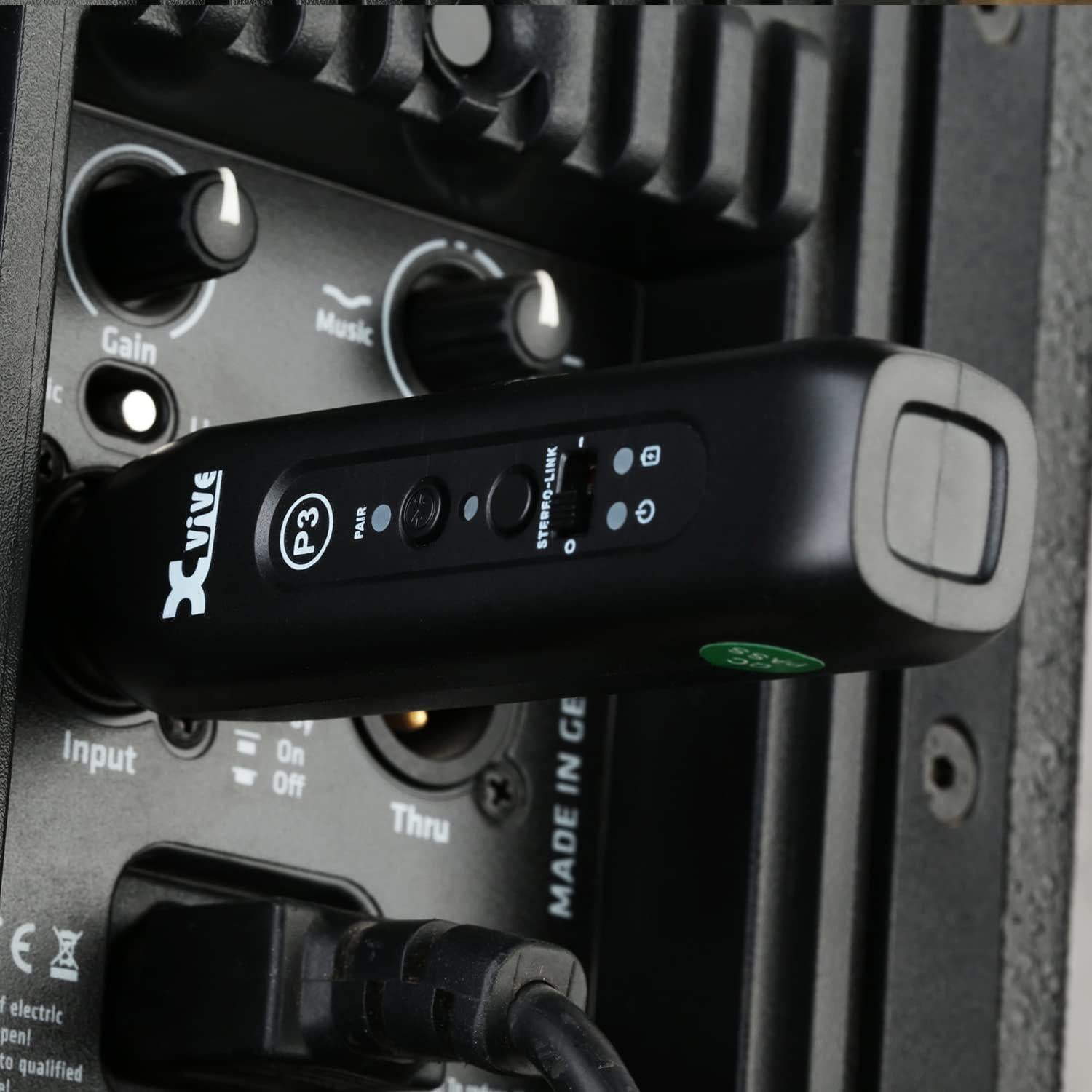 Receptor Bluetooth Inalámbrico Xvive P3 para Mezcladores XLR