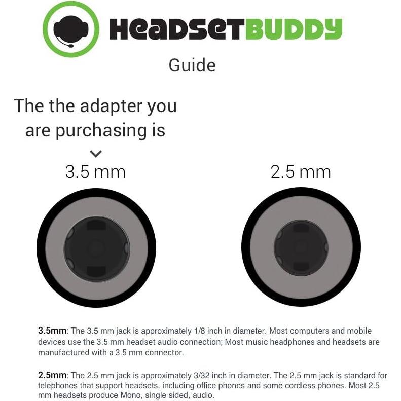 Adaptador de Audio Headset Buddy para iPhone y Smartphones
