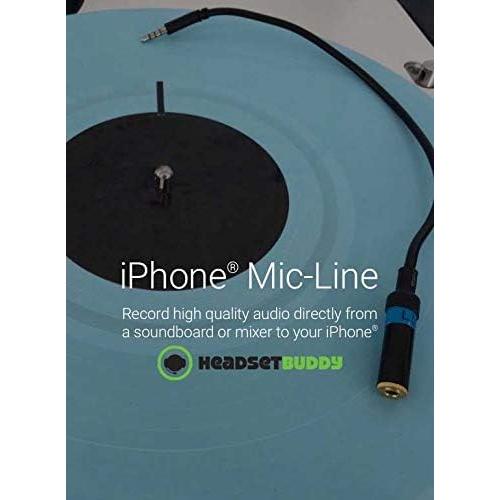 Adaptador de Audio Headset Buddy para iPhone y Smartphones