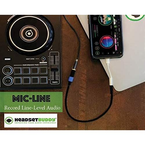 Adaptador de Audio Headset Buddy para iPhone y Smartphones